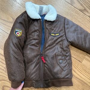 EUC toddler jacket- aviation looking jacket made by Little Me